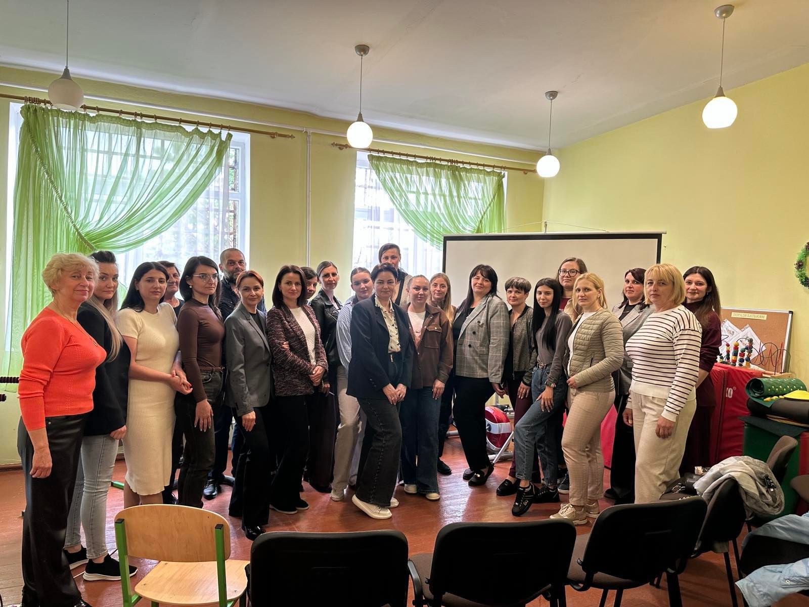 Тренінг для фахівців Великоберезнянської селищної громади